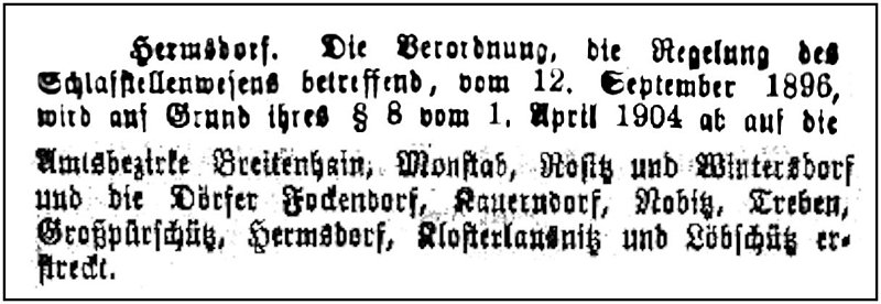 1903-09-01 Hdf Verordnung Schlafstellen